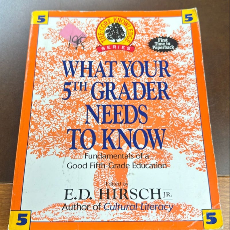 What Your Fifth Grader Needs to Know