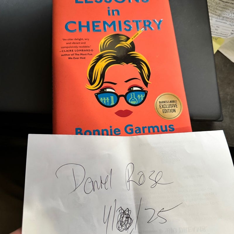 Lessons in Chemistry B&N Exclusive