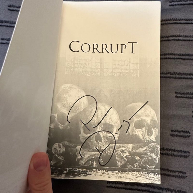 OOP Corrupt by Penelope Douglas store Signed and Personalized