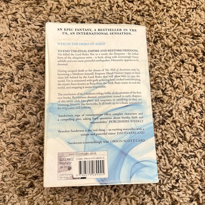 The Hero of Ages- UK Cover!