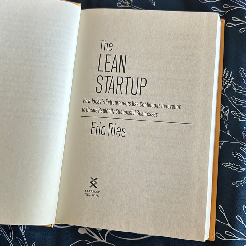 The Lean Startup