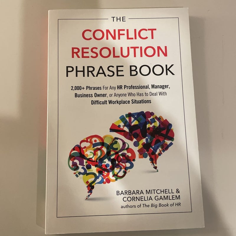 The Conflict Resolution Phrase Book