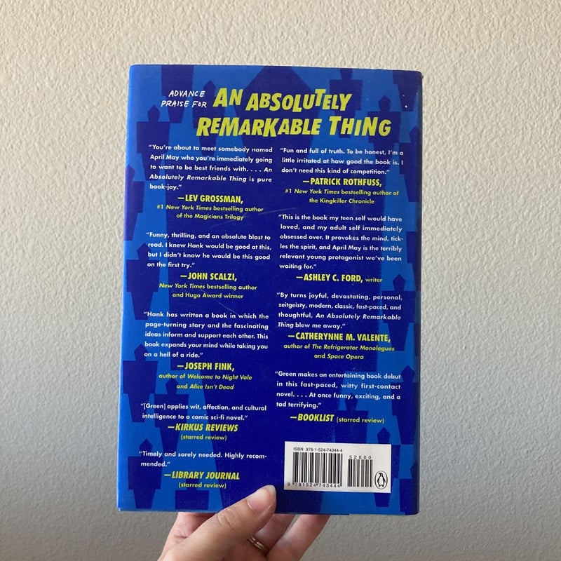An Absolutely Remarkable Thing