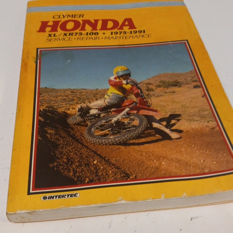 Honda XL XR75-100, 1975-1991