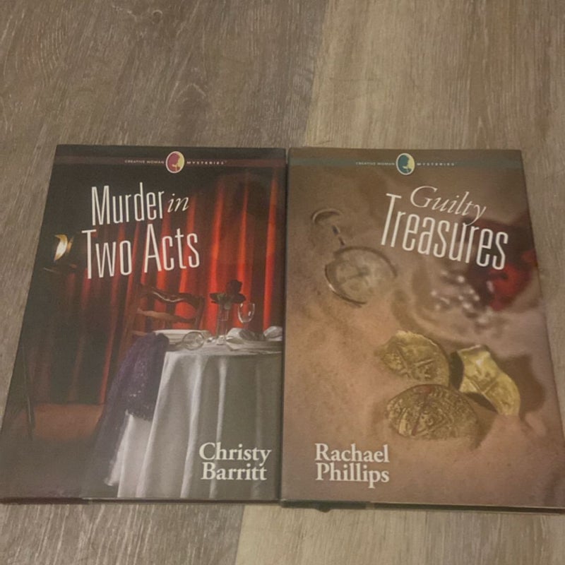 Murder in two acts/ guilty treasures