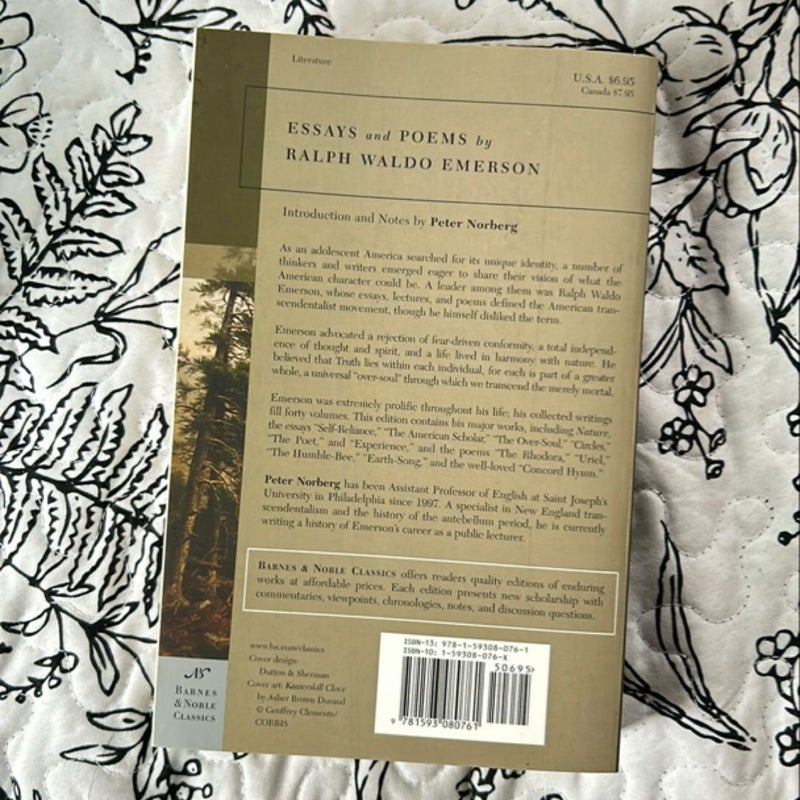 Essays and Poems by Ralph Waldo Emerson