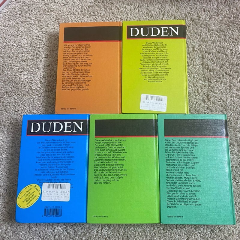 Duden - Book Lot