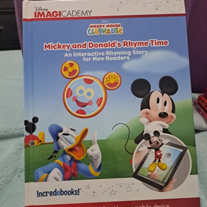 Mickey Mouse Clubhouse: Mickey and Donald's Rhyme Time ( An interactive Rhyming Story for New Readers )