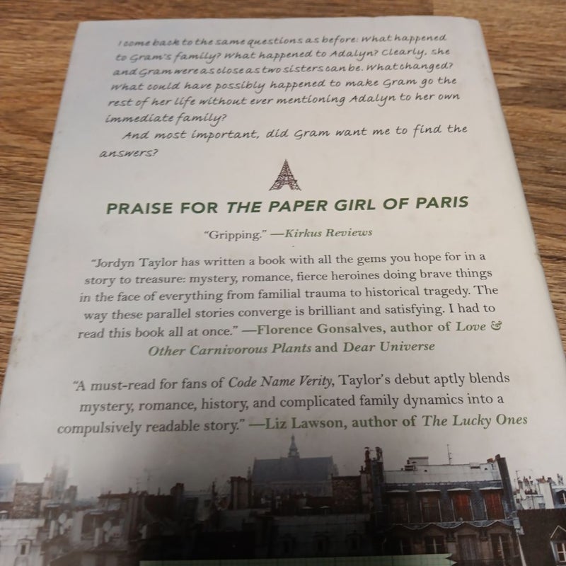 The Paper Girl of Paris