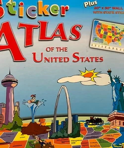 Sticker Atlas of The United States 