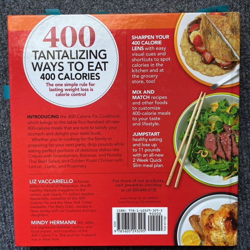 400 Calorie Fix Cookbook