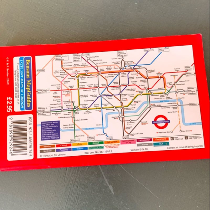 The Handy London Map and Guide by