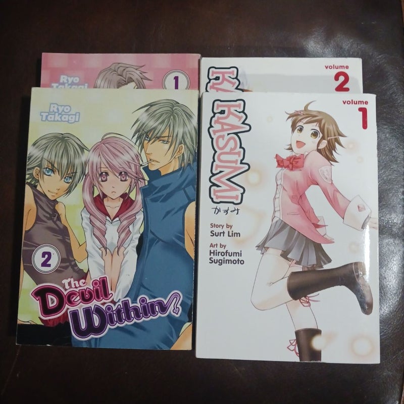 Completed vol 1 and 2 the devil within and vol 1 and 2 kasumi