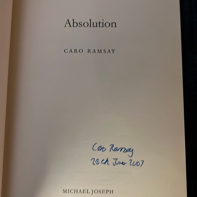 Absolution *Signed*
