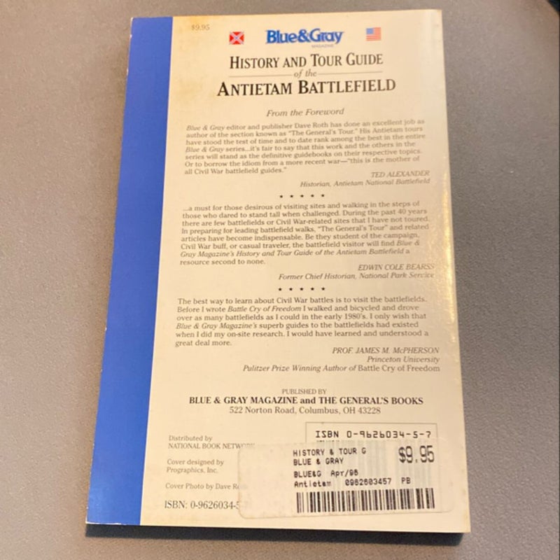 Blue and Gray Magazine's History and Tour Guide of the Antietam Battlefield