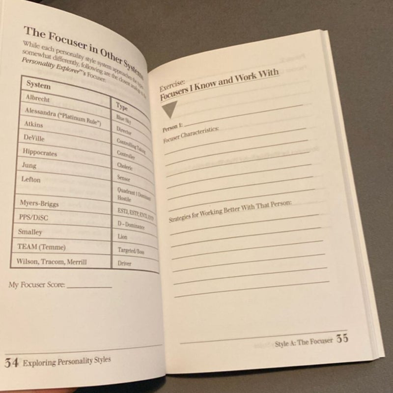 Exploring Personality Styles