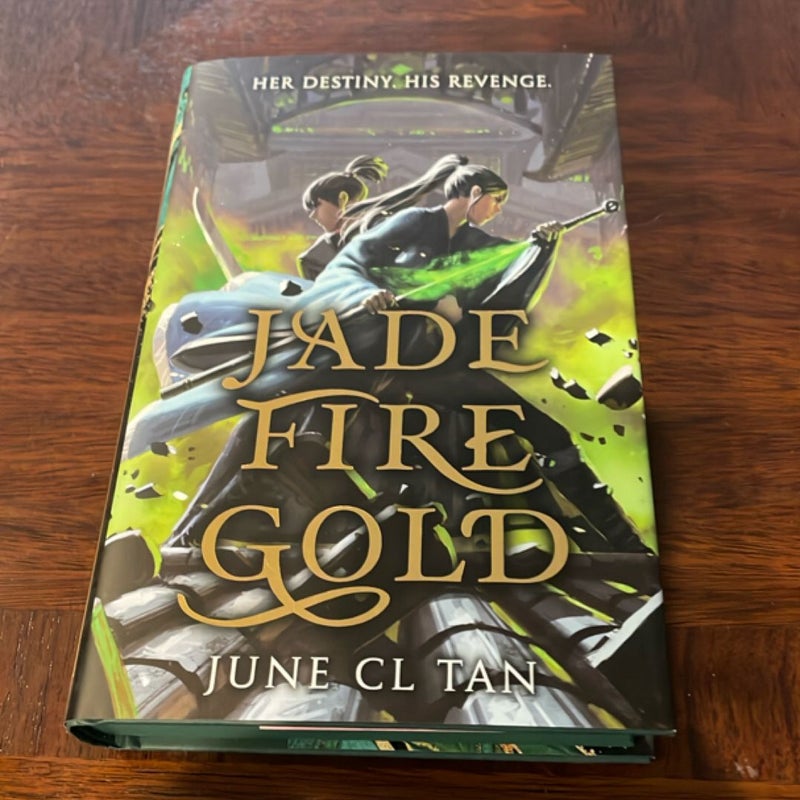 Jade Fire Gold - SIGNED