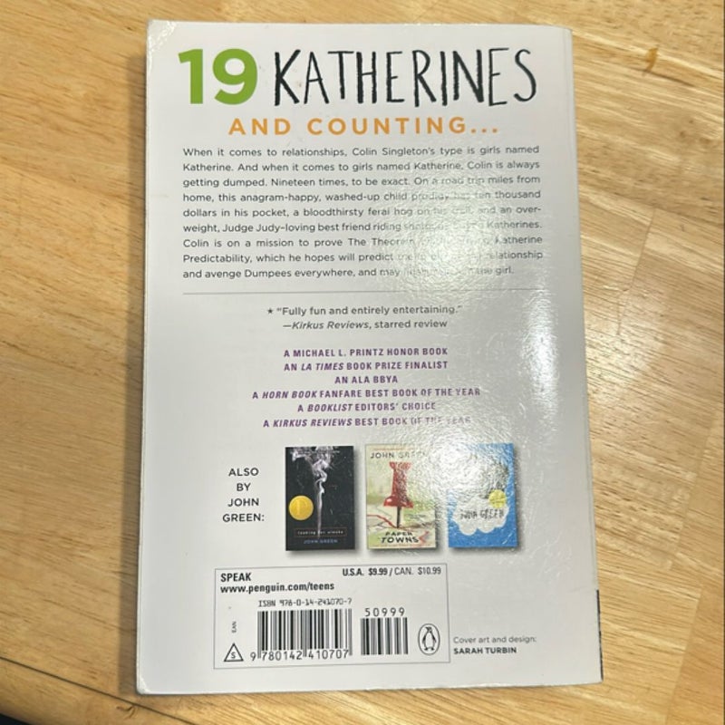 An Abundance of Katherines