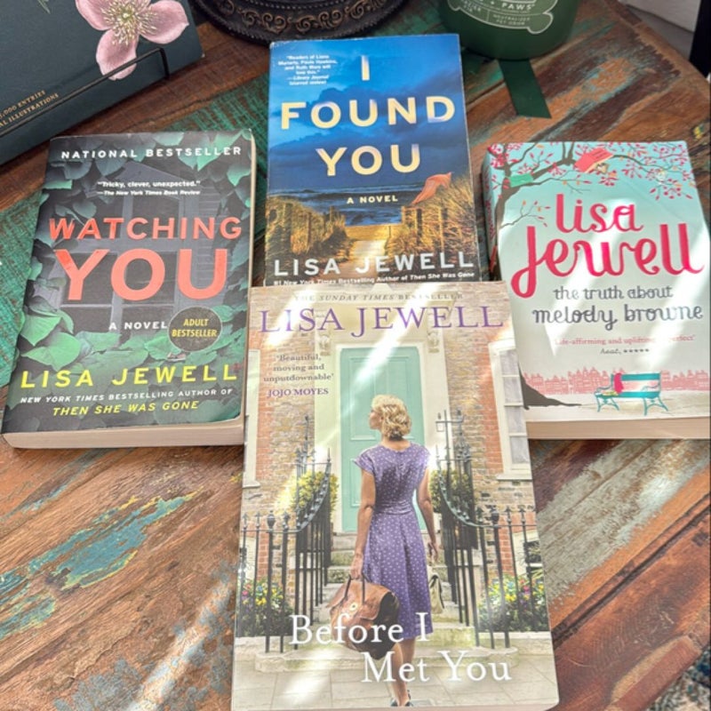 4 BOOKS: The Truth about Melody Browne, I Found You, Watching You, Before I Met You