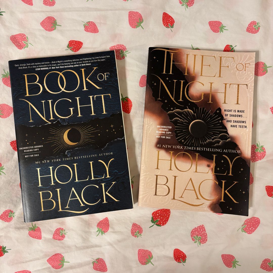 *ARCs* Book of Night & Thief of Night