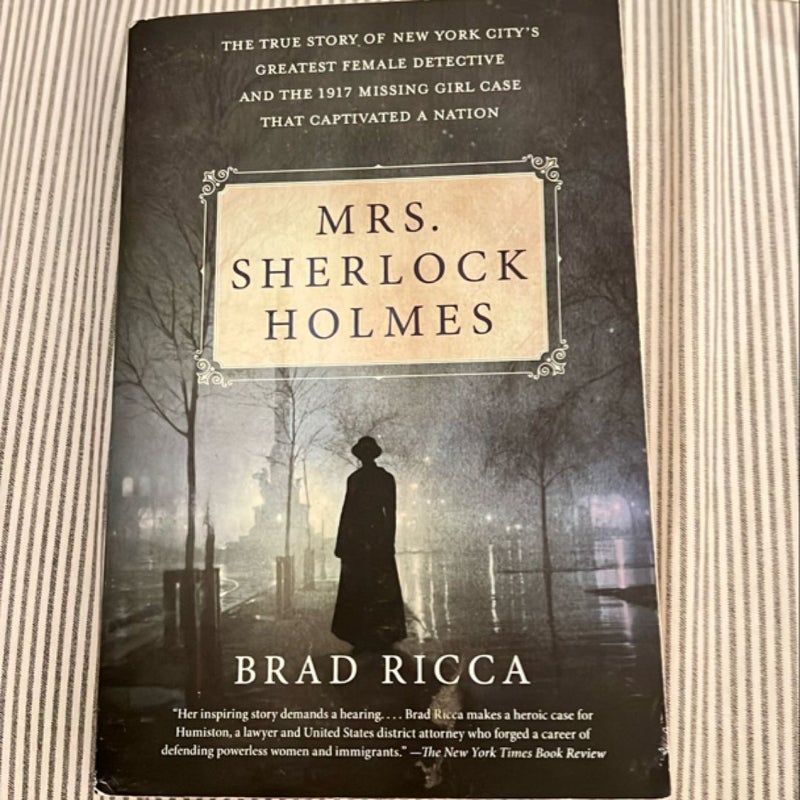 Mrs. Sherlock Holmes