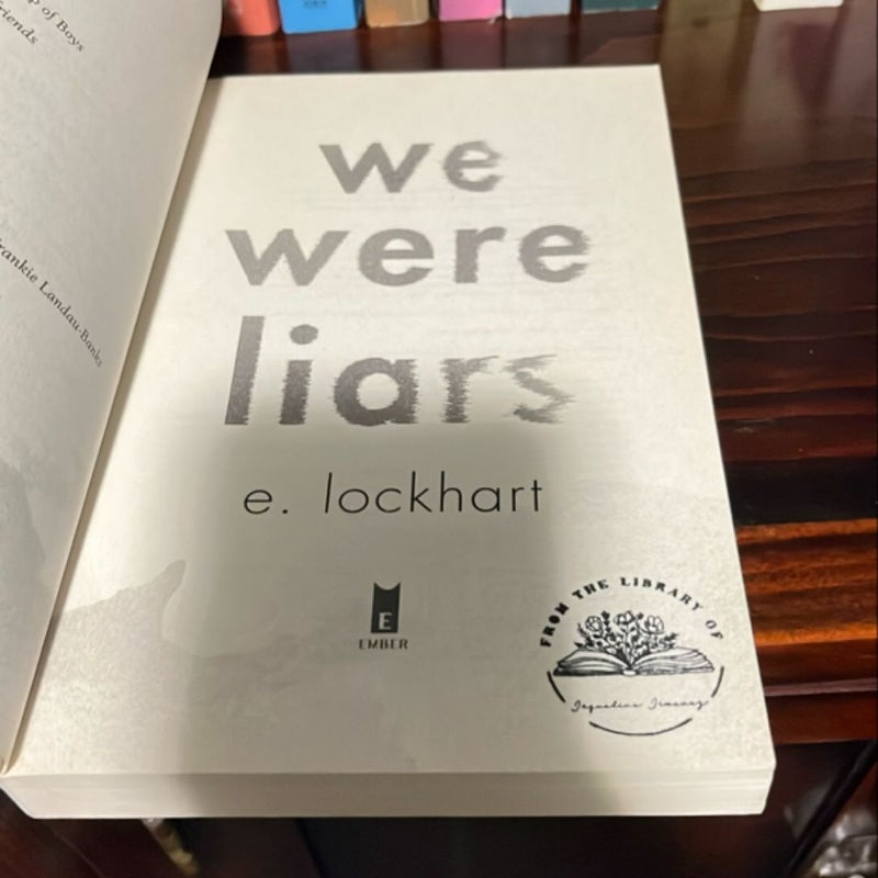 We Were Liars