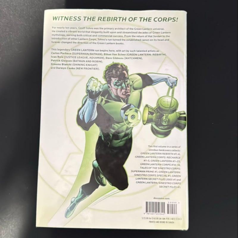 Green Lantern by Geoff Johns Omnibus Vol. 1