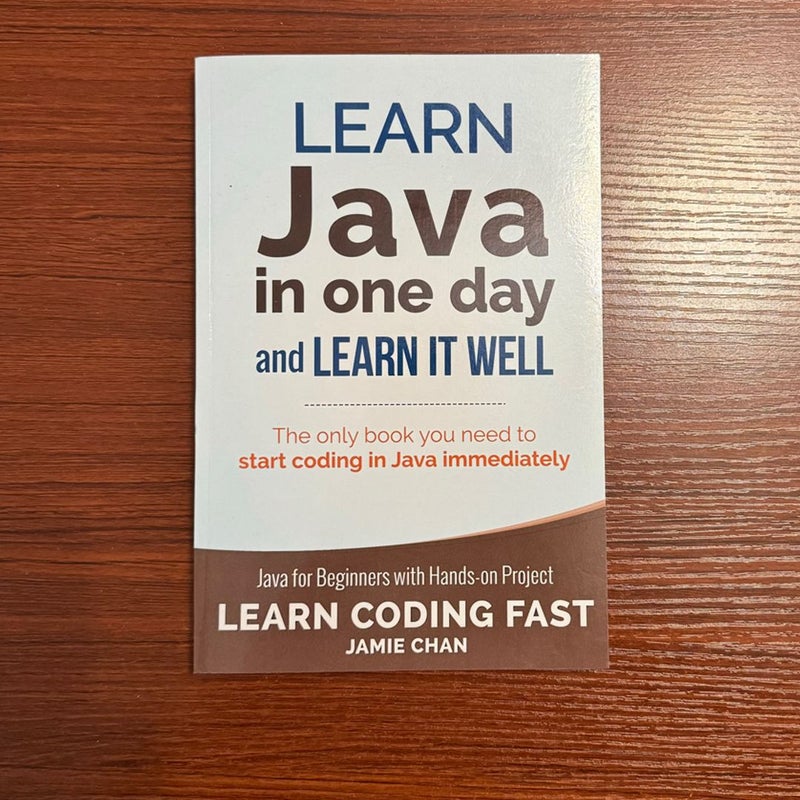 Learn Java in one day