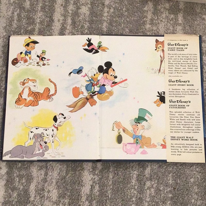 Walt Disney's Giant Book of Bedtime Stories by Prunell Books