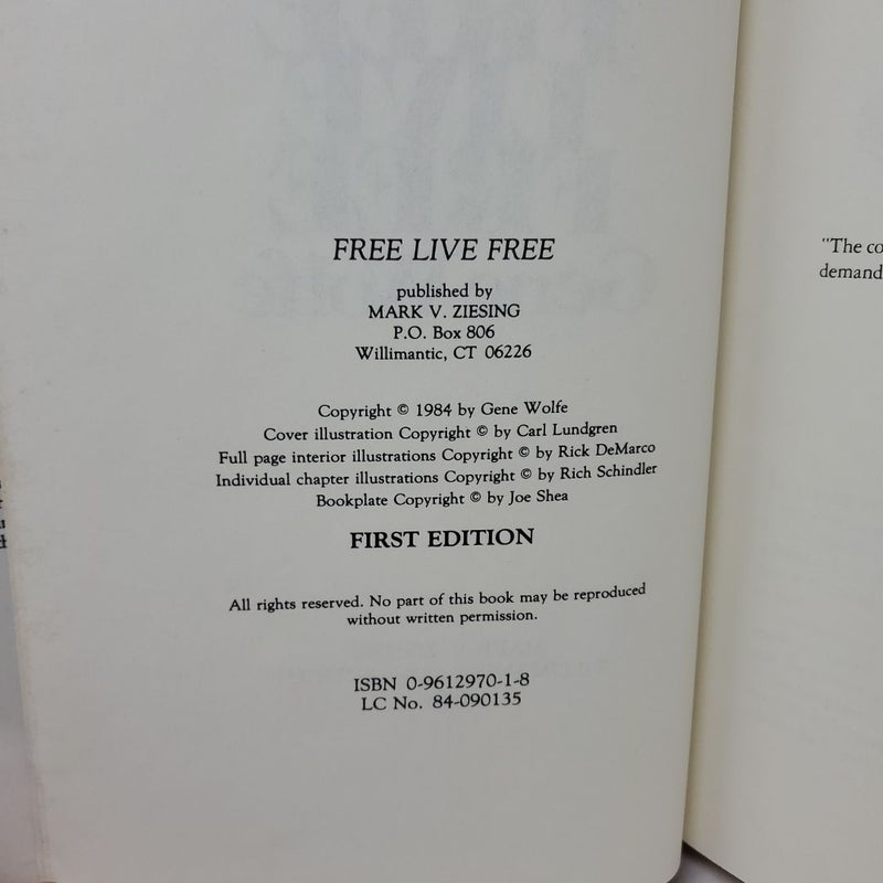 Free Live Free - Signed Limited First Edition