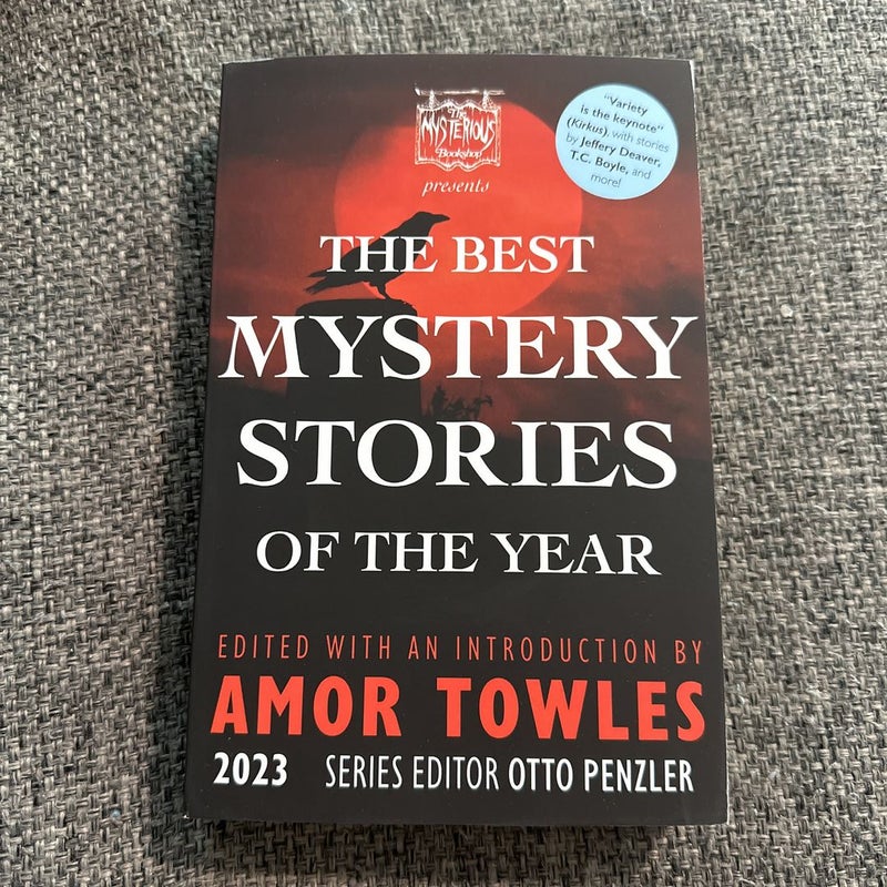 The Mysterious Bookshop Presents the Best Mystery Stories of the Year 2023