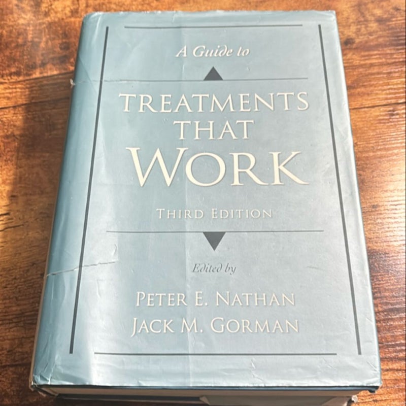 A Guide to Treatments That Work