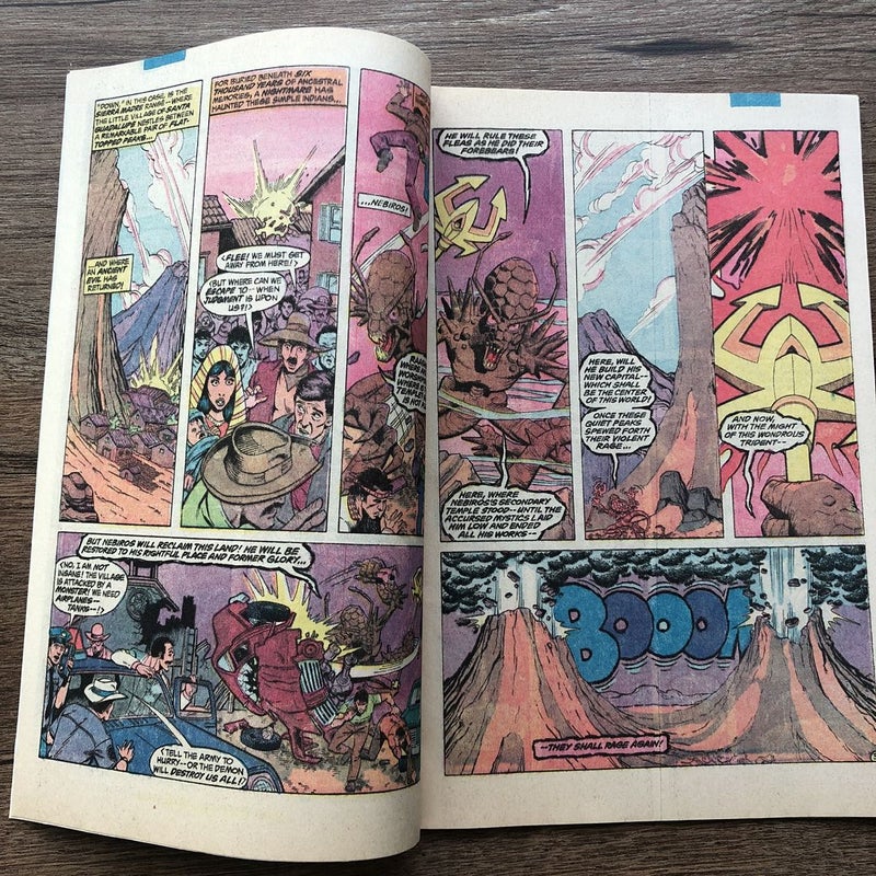 The Mighty Avengers & Blue Devil Comic Books