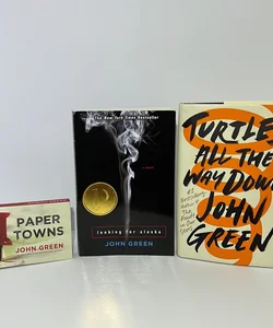 (Mini Book-Paper Town), Looking for Alaska, & Turtles All The Way Down Bundle