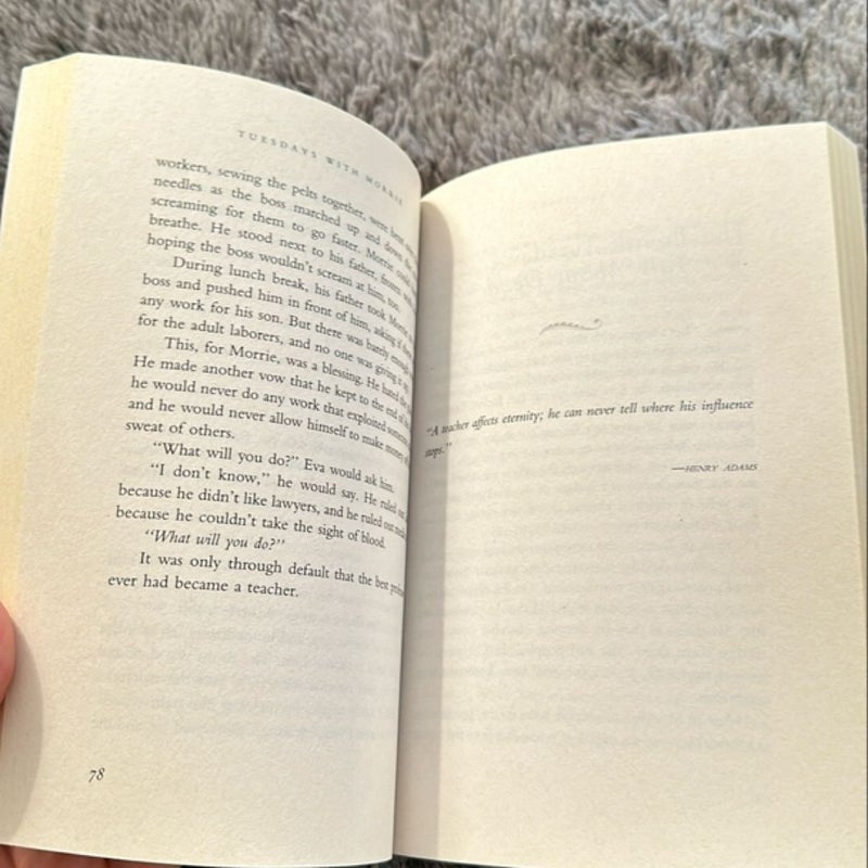 Tuesdays with Morrie