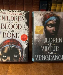 Legacy of Orisha 1 & 2: Children of Blood and Bone, Children of Virtue and Vengeance, Barnes & Noble Special First Editions