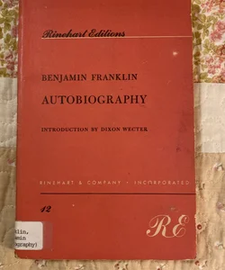 Benjamin Franklin’s Autobiography 