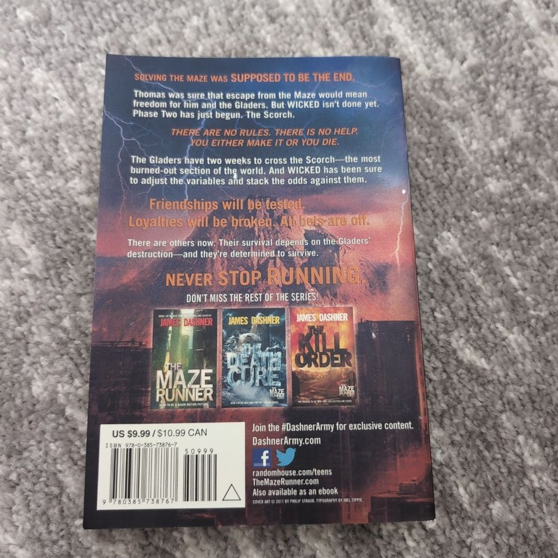 The Scorch Trials (Maze Runner, Book Two)