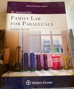 Family Law For Paralegals 