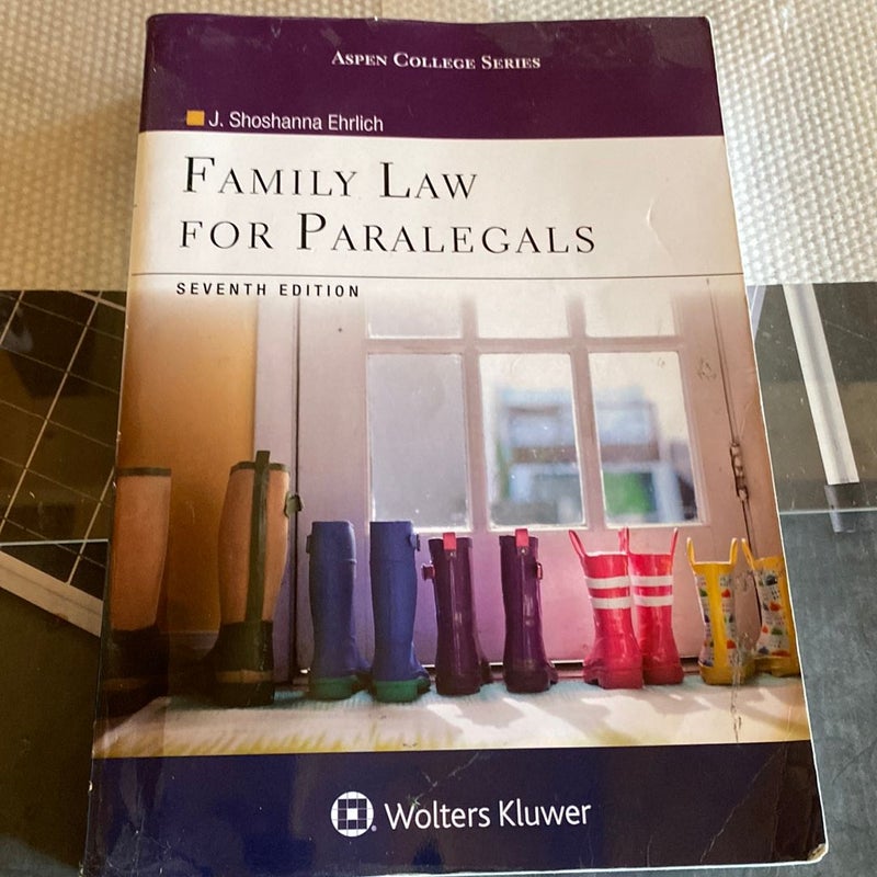 Family Law For Paralegals 