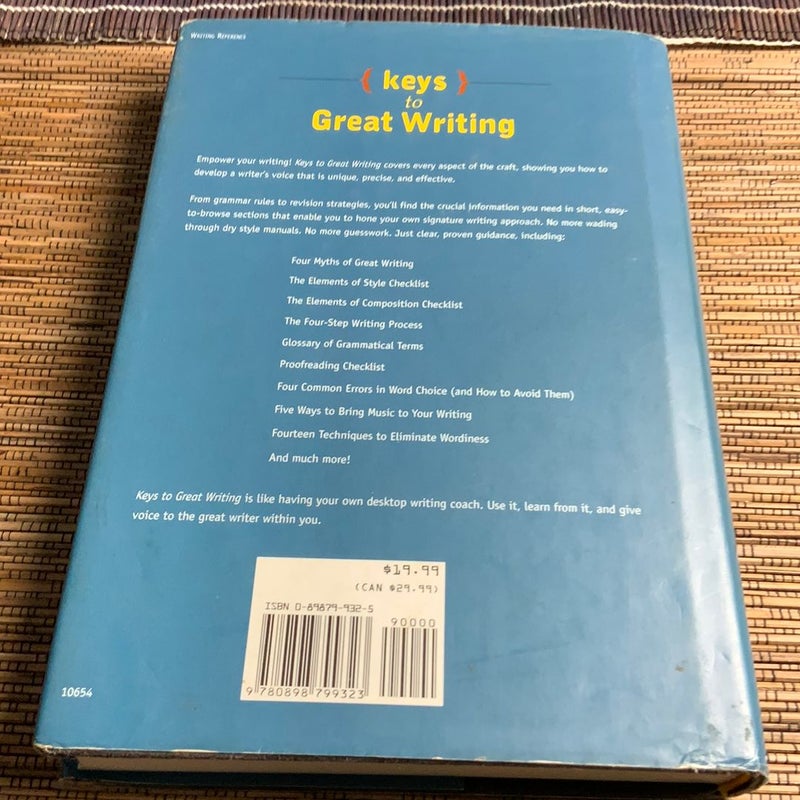 Keys to Great Writing