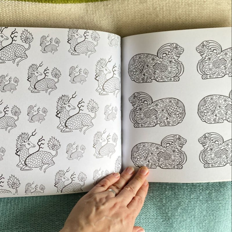 Calming Colouring Animal Patterns