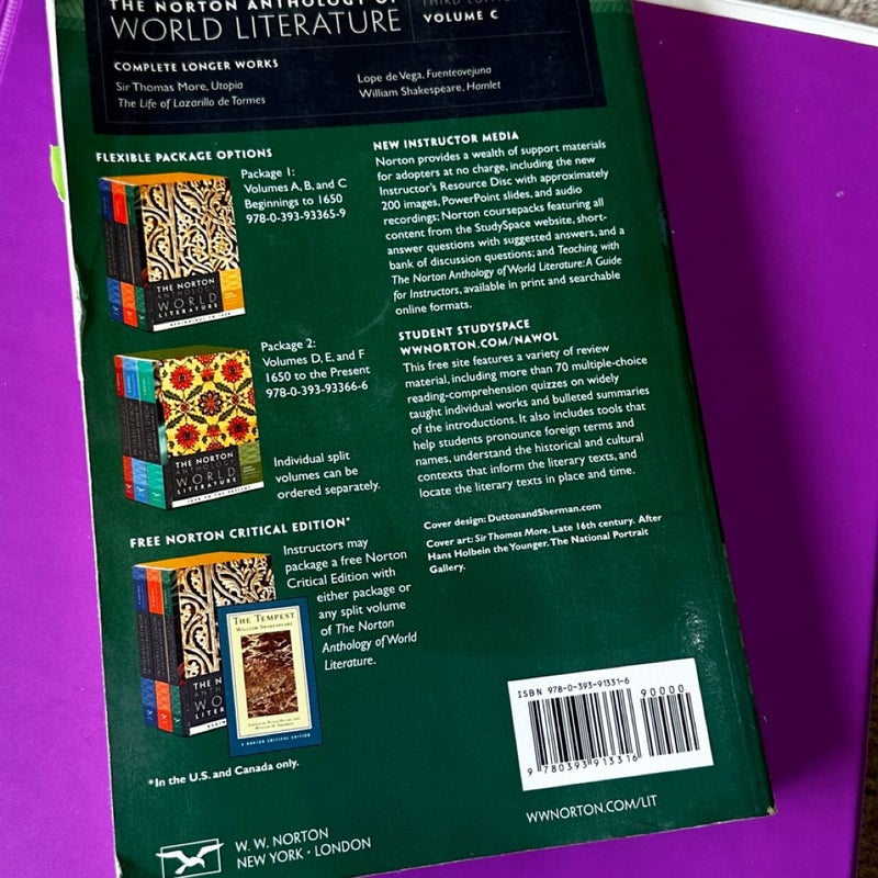 The Norton Anthology of World Literature