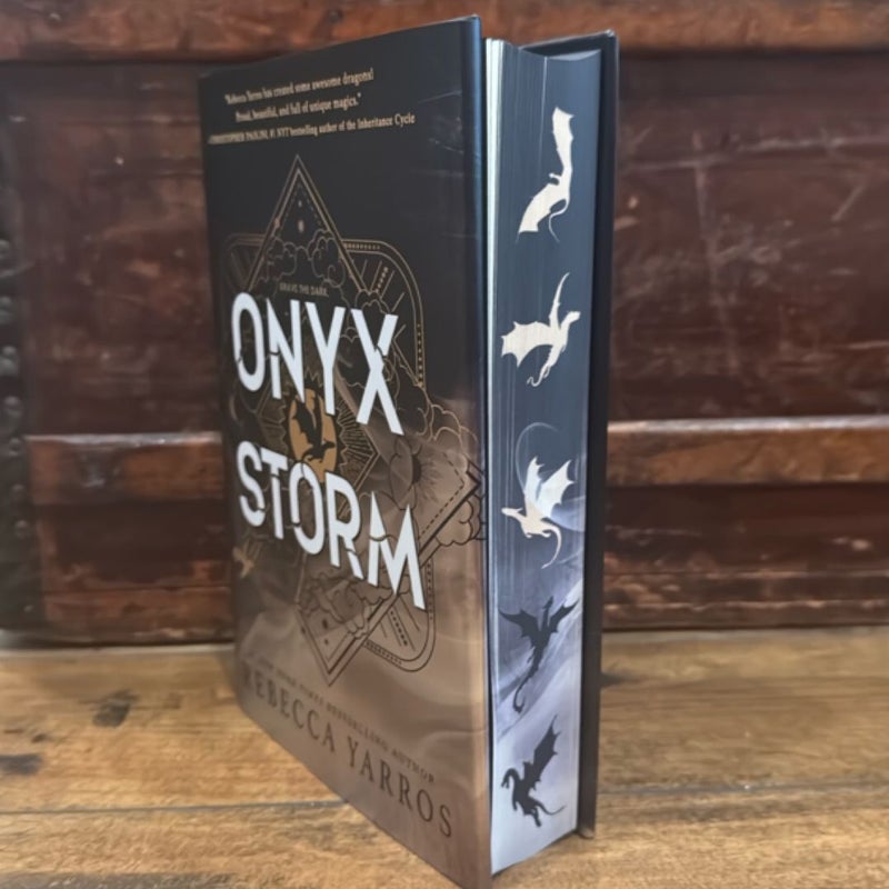 Onyx Storm Special Edition with Sprayed Edges