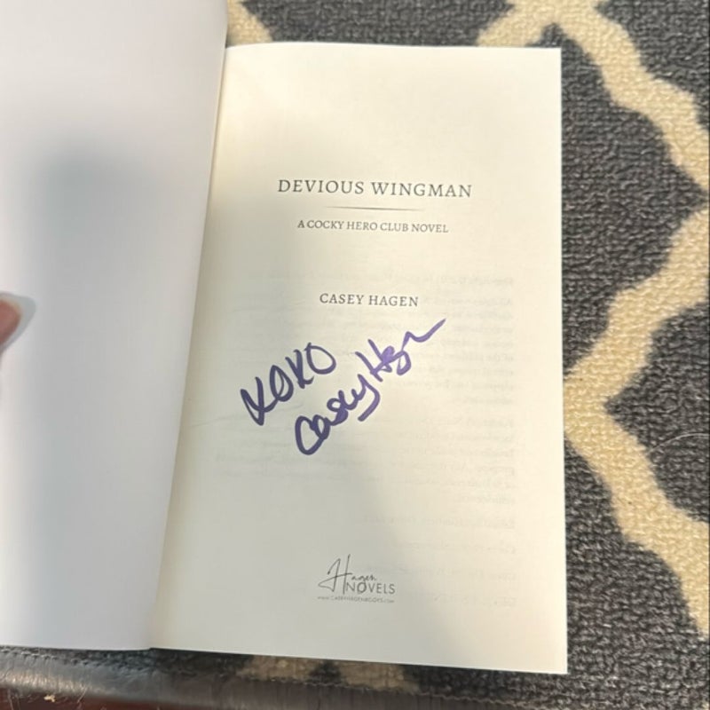 Devious Wingman- signed