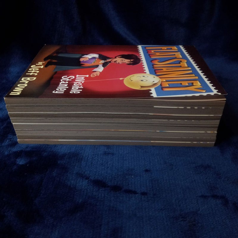 Flat Stanley (8 Book Sleeved Boxed Bundle)