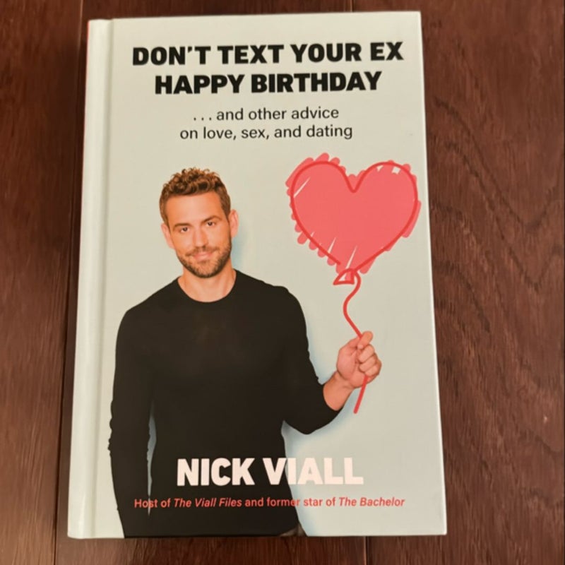 Don't Text Your Ex Happy Birthday