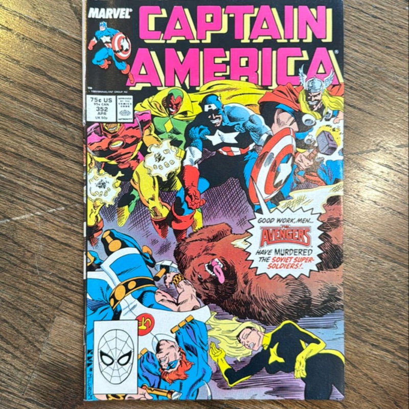 Captain America 352 April 