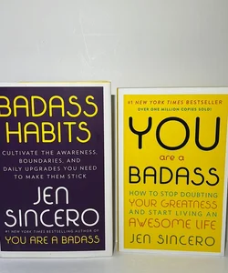 BADASS (2 Book) Bundle: BADASS Habits & YOU are a BADASS