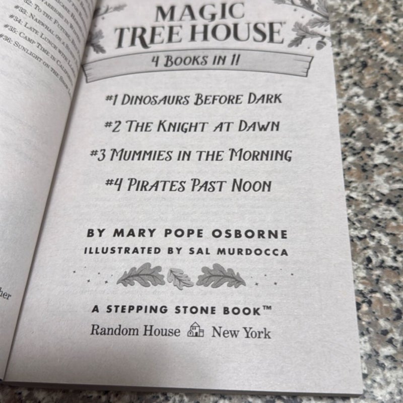 Magic Tree House 4 books in 1